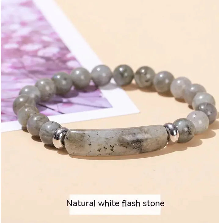 Elegant Natural Stone Bracelet – Minimalist Women's Fashion