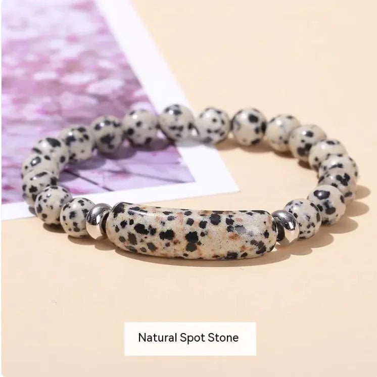 Elegant Natural Stone Bracelet – Minimalist Women's Fashion