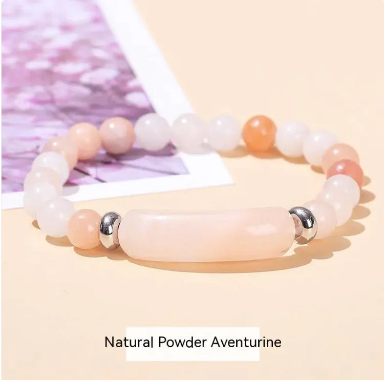 Elegant Natural Stone Bracelet – Minimalist Women's Fashion