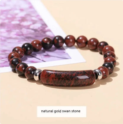 Elegant Natural Stone Bracelet – Minimalist Women's Fashion