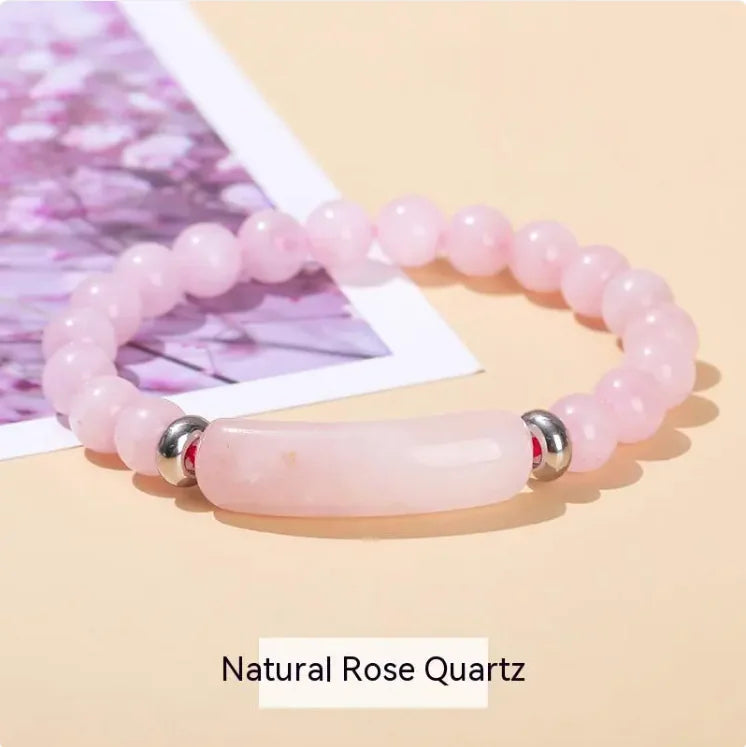 Elegant Natural Stone Bracelet – Minimalist Women's Fashion